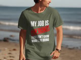 My Job Is Top Secret Tee thumbnail 3