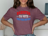 Register To Vote Your Voice Matters Tee & Sweatshirts thumbnail 1