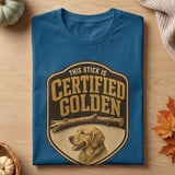 Certified Golden Retriever Tee thumbnail 7