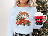 Snow Much Fun Christmas Truck Tee thumbnail 11