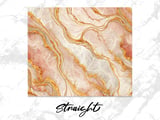 20 oz Skinny Tumbler Wrap, Rose Gold Marble Sublimation Design, Straight Tapered Wrap png, Digital Download, Tumbler Design thumbnail 3