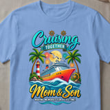 Mom & Son Cruising Together T-Shirt thumbnail 5