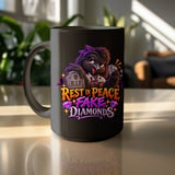 Rest In Peace Fake Diamonds Raven Mug thumbnail 16