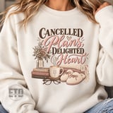Cancelled Plans Delighted Heart PNG, Cozy Introvert Book Lover Clipart, Hygge Fall Coffee & Books Sublimation Design, Slow Living Gift thumbnail 19