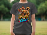 The Suspect Left A Clue Detective Chase Dog Tee thumbnail 1
