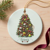 Tennis Christmas Ornament 2026 Keepsake, Preppy Holiday Tree Decor, Tennis Player Coach Gift, Sport Lover Christmas Tree Hanging Decoration thumbnail 6