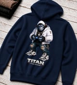 Gorilla Gamer Hoodie for Boys, Kids Gaming Hoodie, Teen Gamer Gift, Video Game Sweatshirt, Cool Gaming Clothes thumbnail 4