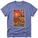 Gogh Tulips ~ Comfort Colors Premium Tee thumbnail 10