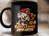 Save Lives Drink Coffee Mug thumbnail 9