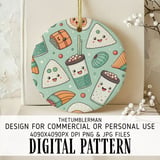 Kawaii Bites & Boba Digital Graphic Size Bundle Png thumbnail 3