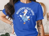 Nurse Silly Goose T-Shirt: Pediatric Cartoon Animal Humor, Registered Nursing Apparel thumbnail 2