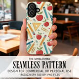 Vintage School Day Digital Pattern Size Bundle Png thumbnail 6