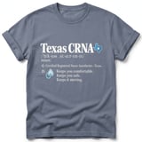 Texas CRNA Definition Tee thumbnail 4
