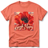 Gogh Poppy ~ Comfort Colors Premium Tee thumbnail 4