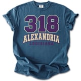 318 Alexandria Louisiana Tee thumbnail 2