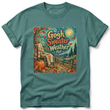 Gogh Sweater Weather ~ Comfort Colors Premium Tee thumbnail 8