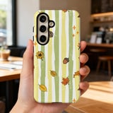 Autumn Harvest Phone Case or Tote Bag, Cozy Fall Leaves Pinecone Acorn Design, Rustic Farmhouse Decor Gift thumbnail 16