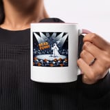 Halloween Mug, Funny Ghost, Spooky Season Mug, Dead Funny Mug, Halloween Ghost Mug, Pumpkin Halloween Mug, Skeleton Mug, Comedian Mug thumbnail 4