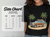 Grand Wagoneer T-Shirt, Beach Vibes Tee, Surfboard Car T-Shirt, Vintage Car Shirt, Summer T-Shirt, Car Lover Gift, Retro Car Tee thumbnail 6