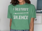 I Destroy Silence Oboe Graphic Tee thumbnail 8