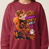 Halloween Sally the Squirrel Sweatshirt thumbnail 6