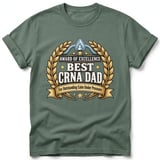 Best CRNA Dad Tee thumbnail 9