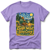 Gogh Wild, Stay Cozy ~ Comfort Colors Premium Tee thumbnail 6