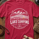 Lake Camping Paddle Repeat Tee thumbnail 4