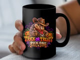 Cowboy Armadillo Trick Or Treat Mug thumbnail 11