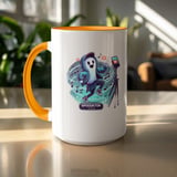 Halloween Mug, Spooktok Ghost Mug, Cute Ghost Mug, Ghost Dancer Mug, Funny Halloween Mug, Halloween Gift, Music Lover Gift, Ghost Lover Mug thumbnail 9