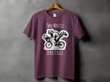 Two Wheels Zero Chill | Raccoon Bike Shirt thumbnail 7