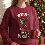 Bruh I'm A Pirate Tee thumbnail 12