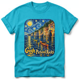 Gogh Pictured Rocks ~ Comfort Colors Premium Tee thumbnail 5