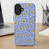 Blue Daisy Floral MagSafe® Phone Case thumbnail 6