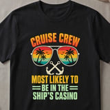 Cruise Crew: Ship's Casino T-Shirt thumbnail 1