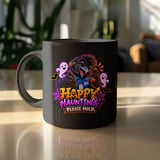 Happy Haunting Please Hold Mug thumbnail 10