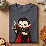 Vampire Coffee and Black Cat Tee thumbnail 3
