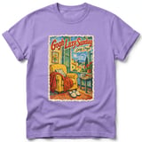 Gogh Lazy Sunday ~ Comfort Colors Premium Tee thumbnail 6