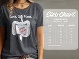 Cant Gut Plans T-Shirt, IBS Awareness Shirt, Gut Health Tee, Funny GI Tee, Cancelled Plans Shirt, Digestive Health Shirt, Novelty T-Shirt thumbnail 2
