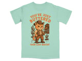 Buttered Your Last Biscuit Cowboy Cat Tee thumbnail 9