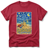 Gogh Sandcastle ~ Comfort Colors Premium Tee thumbnail 2