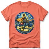 Gogh Mom Mode ~ Comfort Colors Premium Tee thumbnail 4
