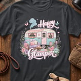 Happy Glamper Vintage Camper Tee thumbnail 1