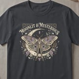 Moonlit and Mysterious Moth Tee thumbnail 1