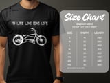 No Life Like Bike Life | Stretch Chopper Cruiser Shirt thumbnail 15