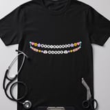 Registered Nurse Bracelet Tee thumbnail 5