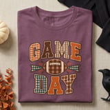 Plaid Game Day Football Tee or Sweatshirt thumbnail 8
