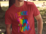 Rainbow Frenchie Mama Tee thumbnail 2
