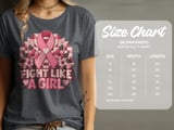 Fight Like A Girl Faux Patchwork Tee thumbnail 16