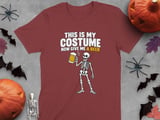 This Is My Costume Give Me A Beer Tee thumbnail 4